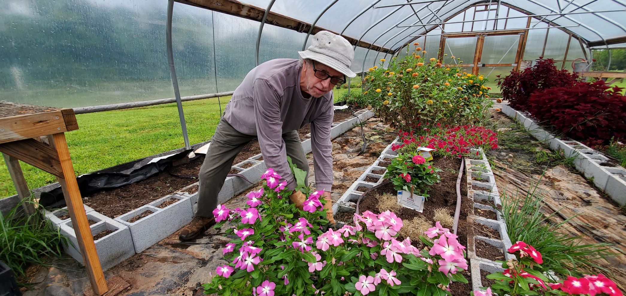 Gardeners Larry Baker